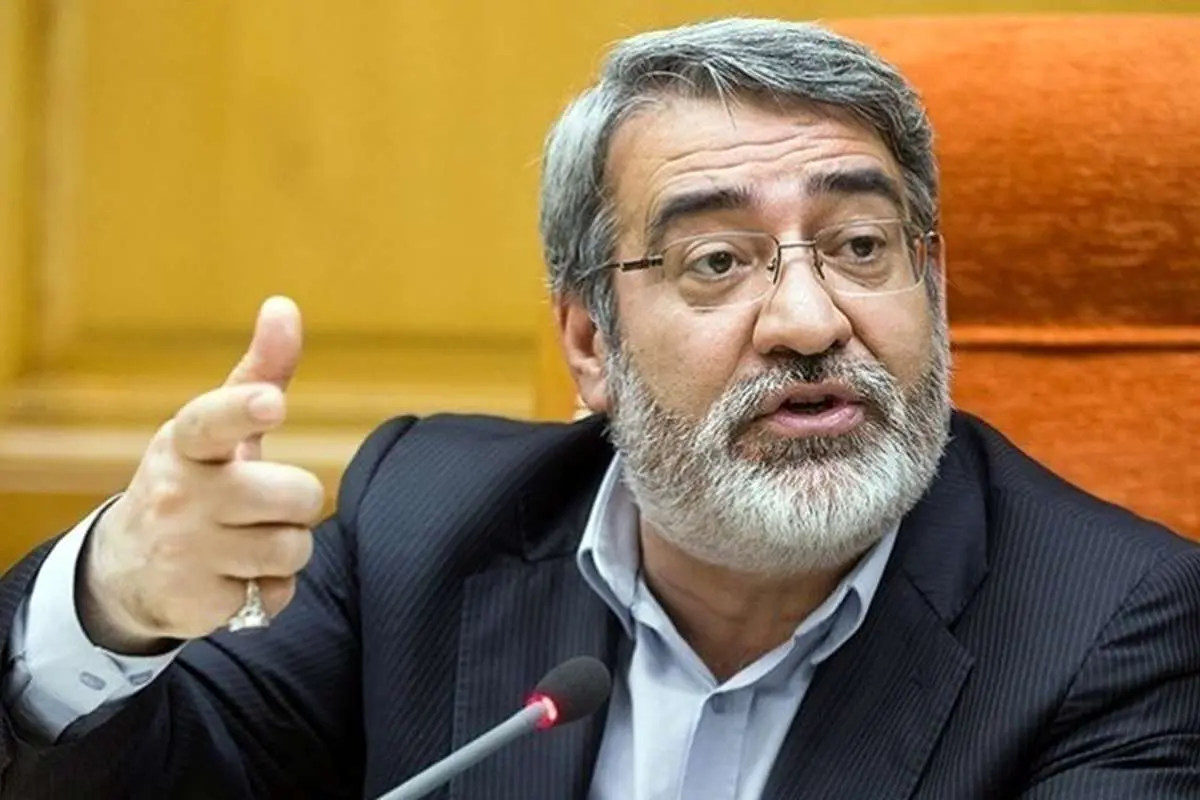 وزیر کشور: آمار اعلام شده درباره حادثه ایرانشهر واقعی نبود
