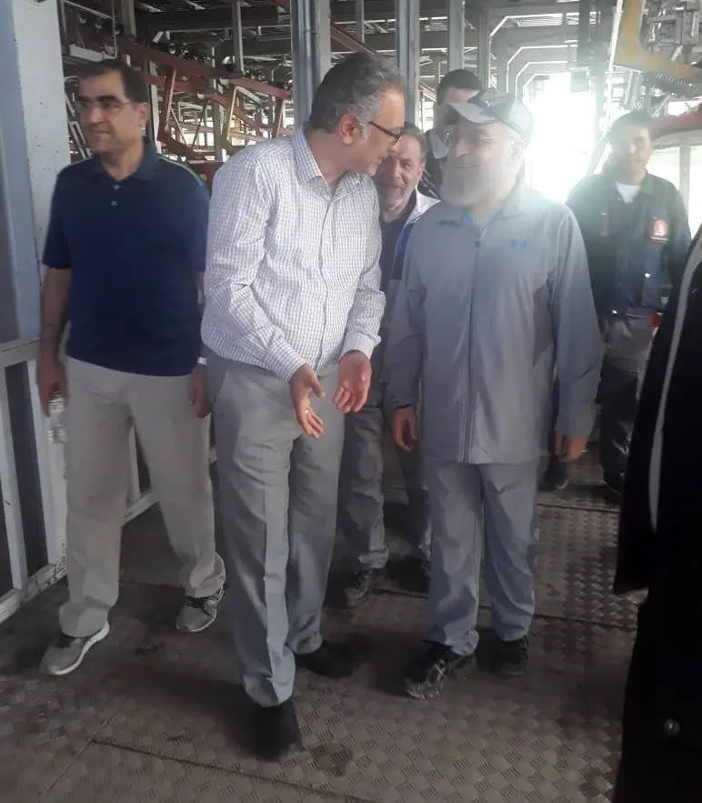 (تصاویر) بازدید روحانی از تله‌کابین توچال