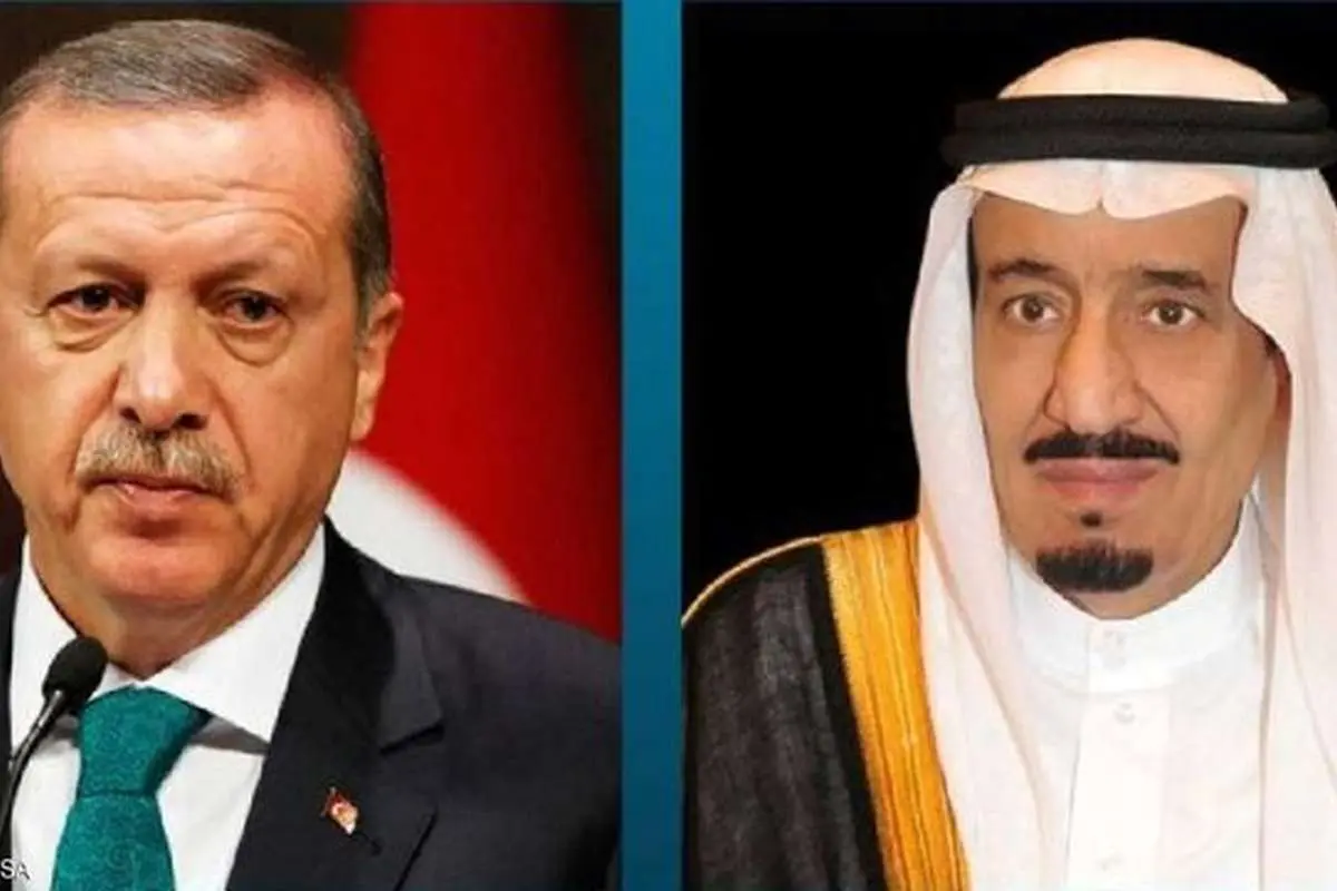 تبریک پادشاه عربستان به اردوغان