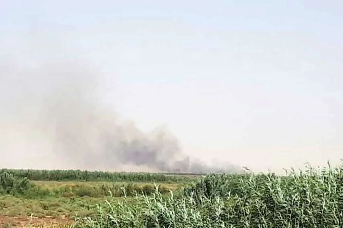ادامه آتشسوزی هورالعظیم در عراق