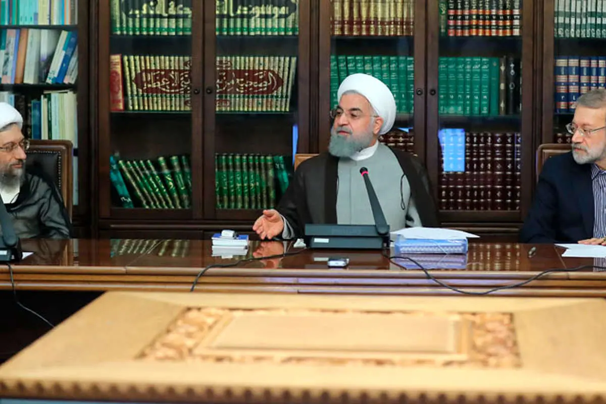 روحانی در پایان نشست سران قوا: مطمئن باشید میتوانیم زندگی مردم را اداره کنیم