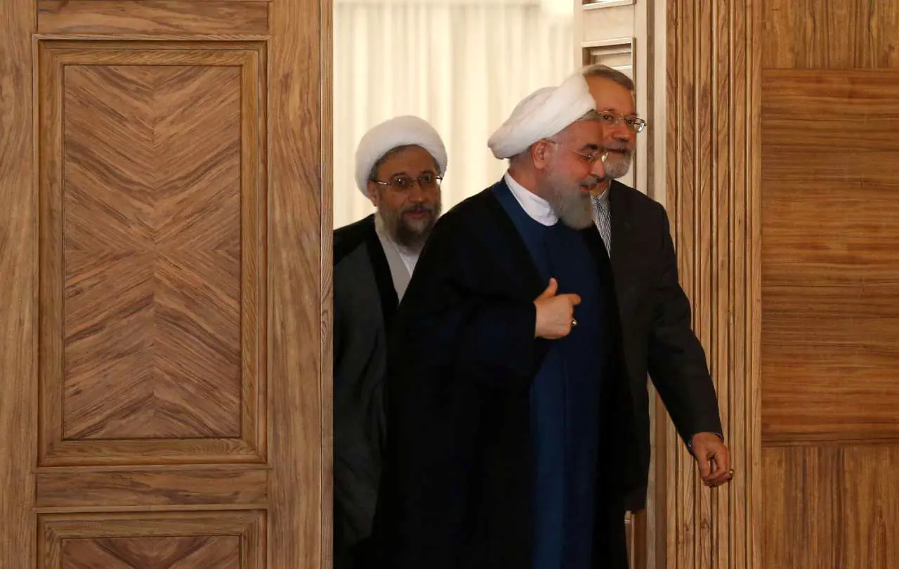 (تصاویر) جلسه سران قوا به میزبانی رئیس‌جمهور