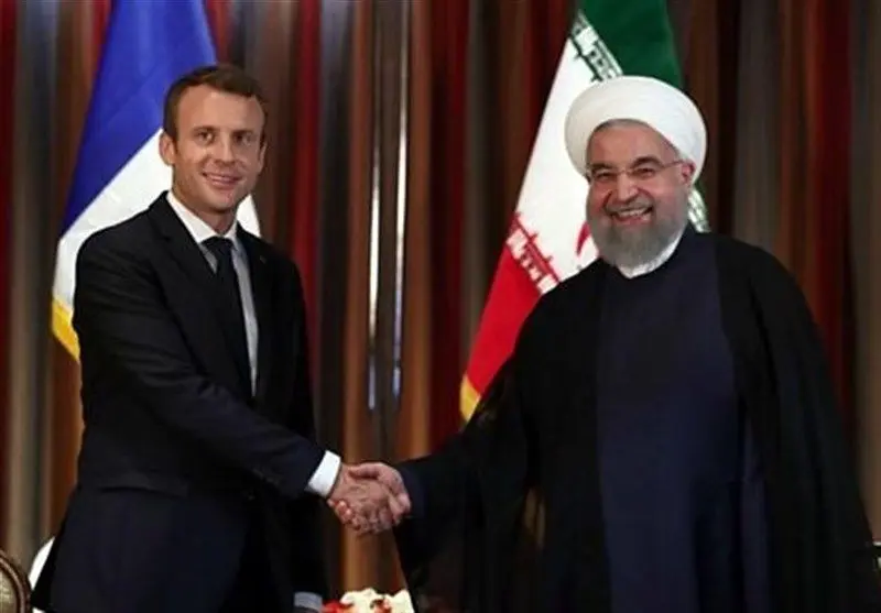 پیام تبریک روحانی به مکرون