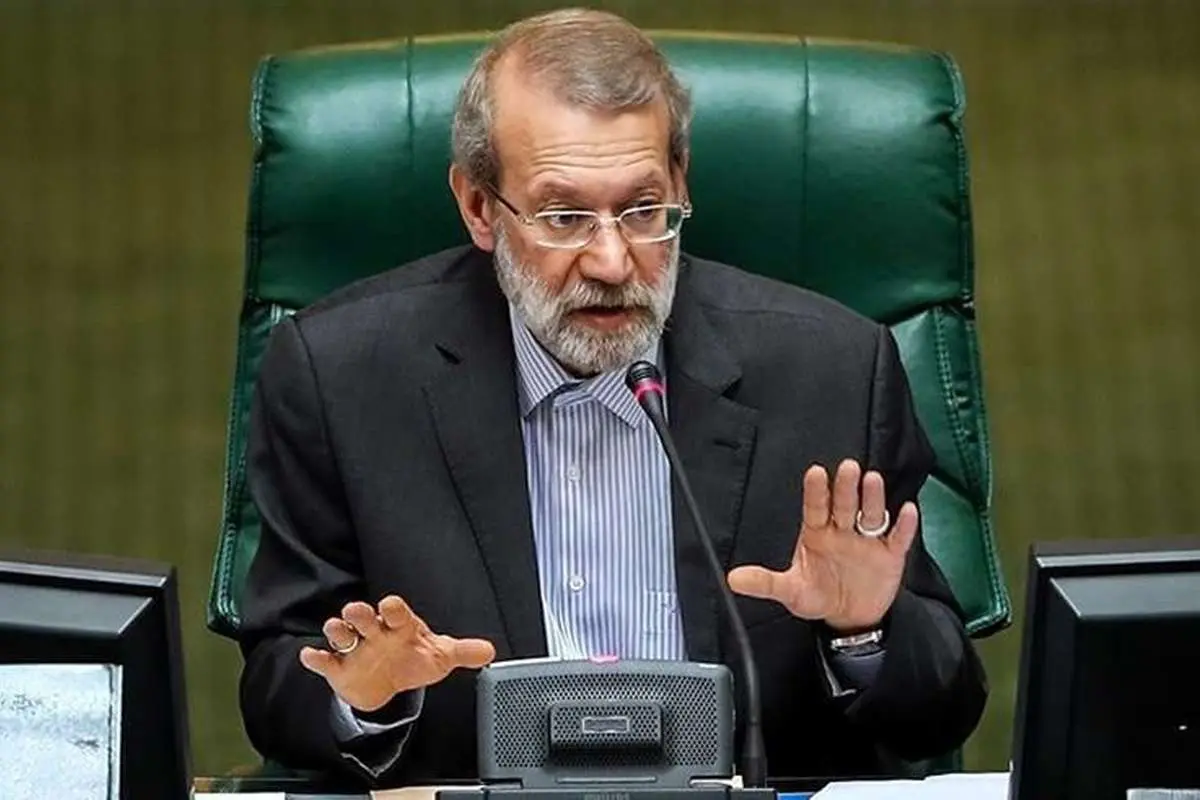 لاریجانی: ترامپ قالتاق است