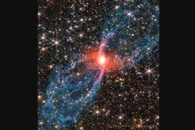 عکس روز ناسا از «سحابی عنکبوت سرخ»
