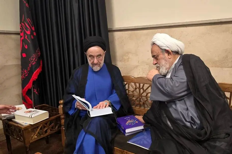 توضیح شیخ حسین انصاریان درباره دیدارش با خاتمی؛ می‌گویند بابت این دیدار، من جهنمی هستم