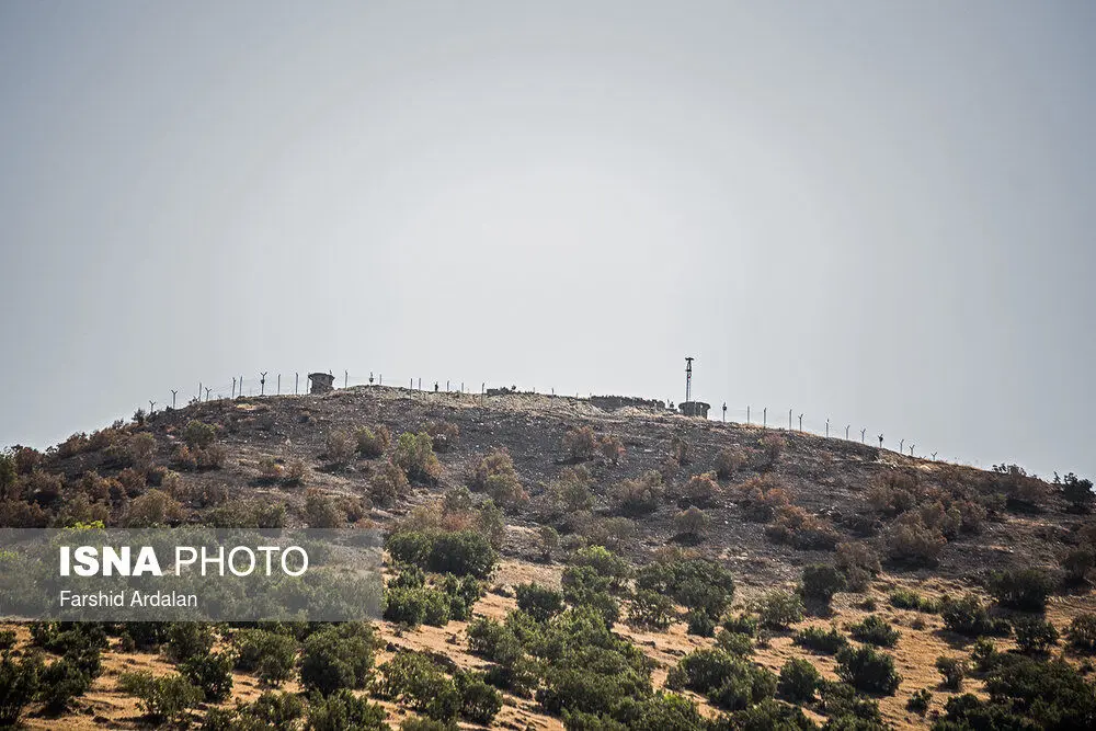 (تصاویر) محل حادثه تروریستی مریوان
