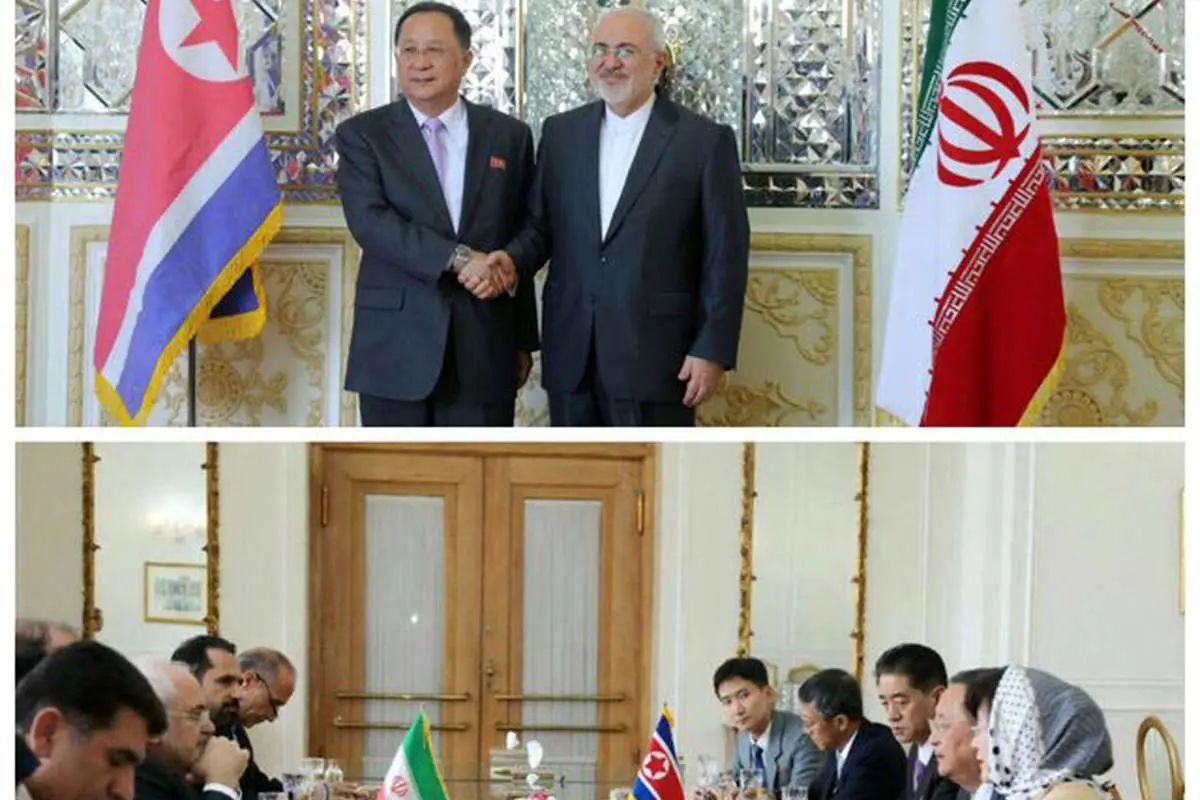 دیدار وزیر خارجه کره شمالی با ظریف