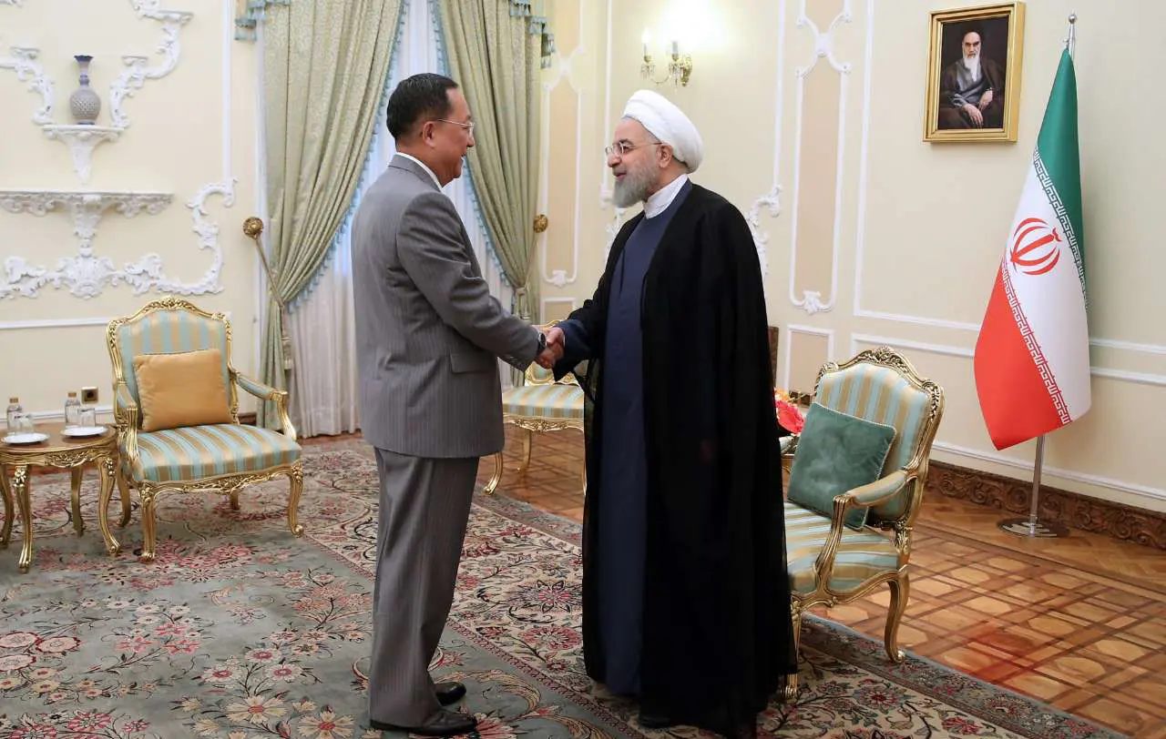 (تصاویر) دیدار وزیر خارجه کره شمالی با روحانی