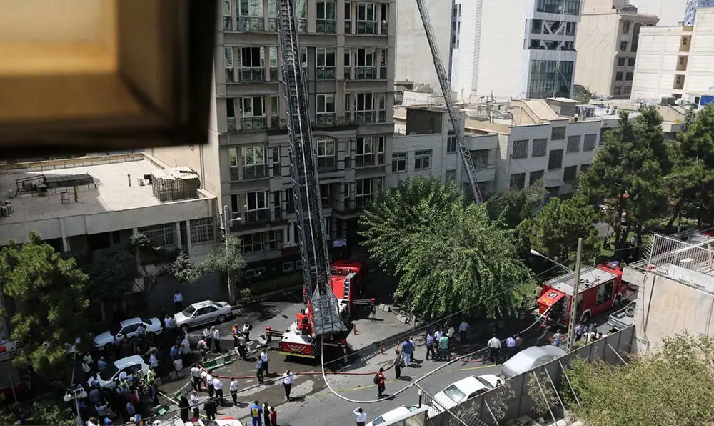 در عملیات خاموش‌کردن آتش ساختمان جردن چه گذشت؟