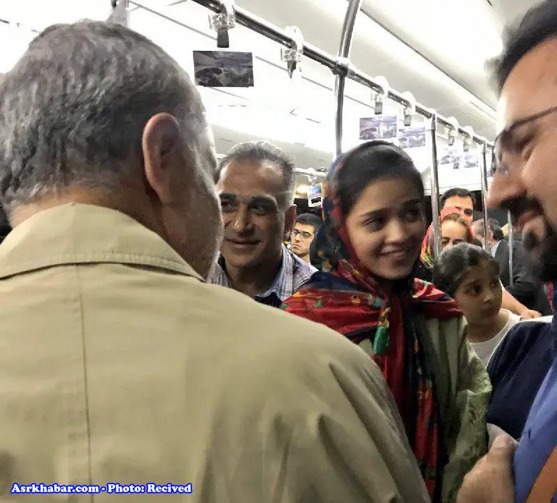 سردار سلمیانی در میان مسافران عادی هواپیما