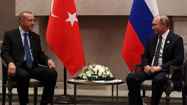 دیدار پوتین و اردوغان