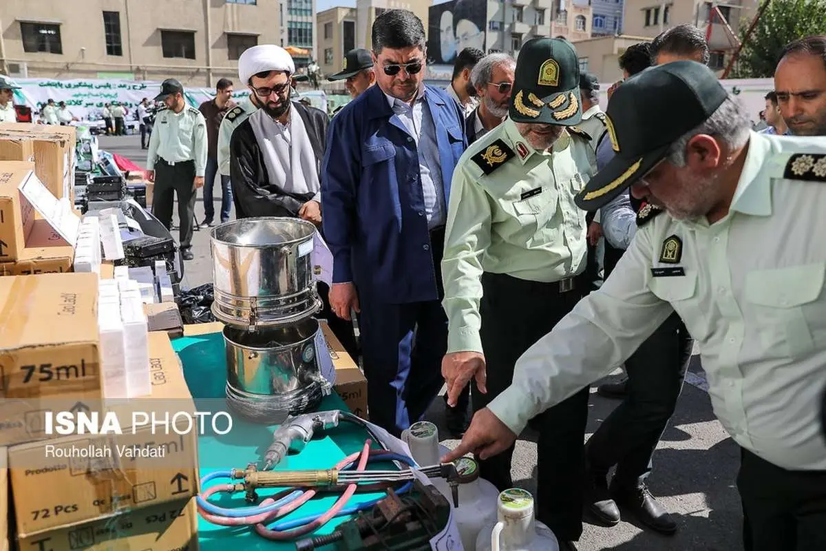 (تصاویر) بازداشت ۴۷۹ مالخر، ۲۸۷ موادفروش و ۲۸ قاچاقچی در تهران