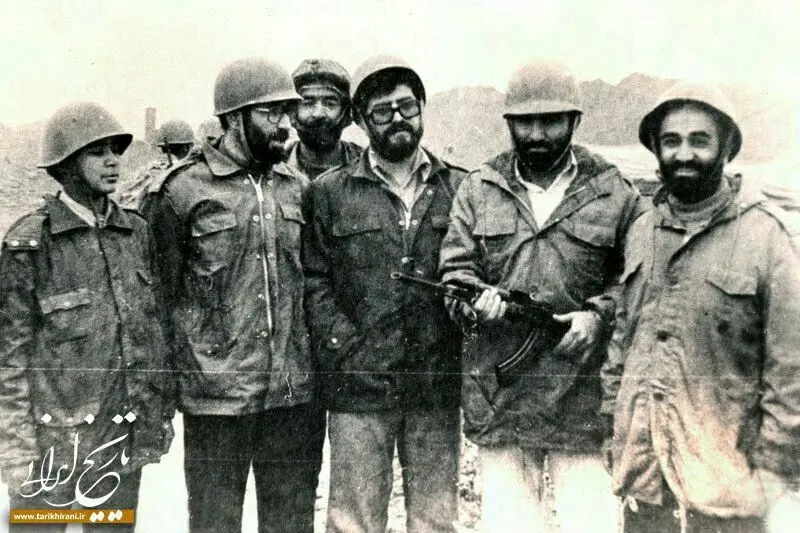 تصویری دیده نشده از محمد خاتمی در جبهه