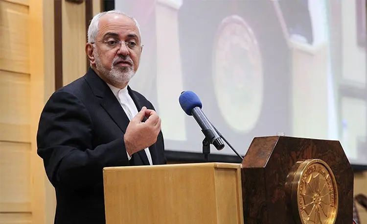 طعنه ظریف به فرمانده آمریکایی درباره نام خلیج فارس