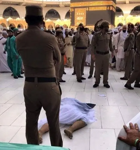 حاجی عراقی خودش را از طبقه سوم مسجدالحرام به پایین پرت کرد