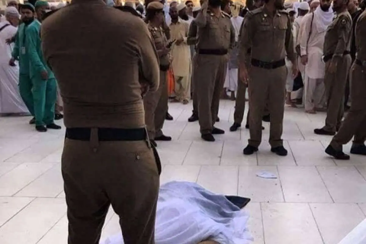 حاجی عراقی خودش را از طبقه سوم مسجدالحرام به پایین پرت کرد