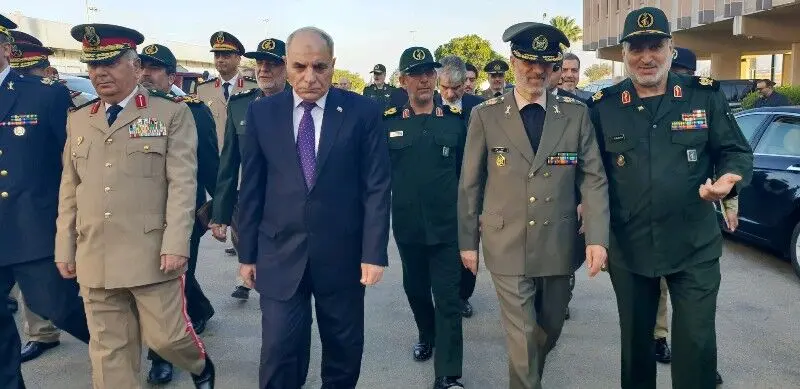 وزیر دفاع وارد دمشق شد