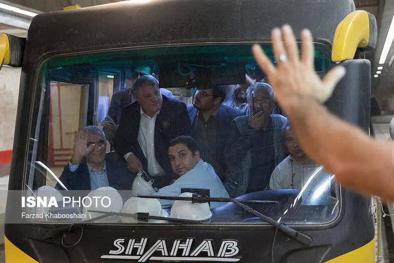 (تصاویر) واگن لاکچری مترو برای شهردار و رییس شورا