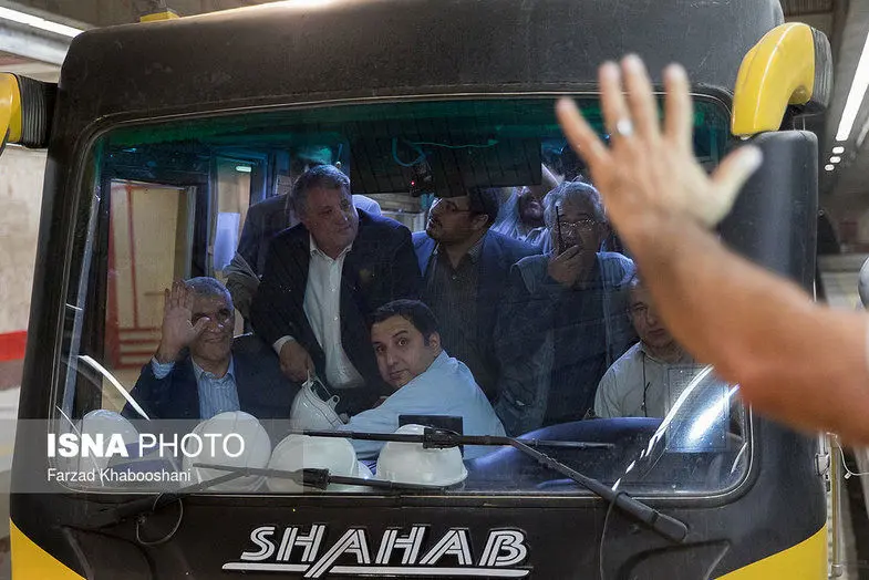 (تصاویر) واگن لاکچری مترو برای شهردار و رییس شورا