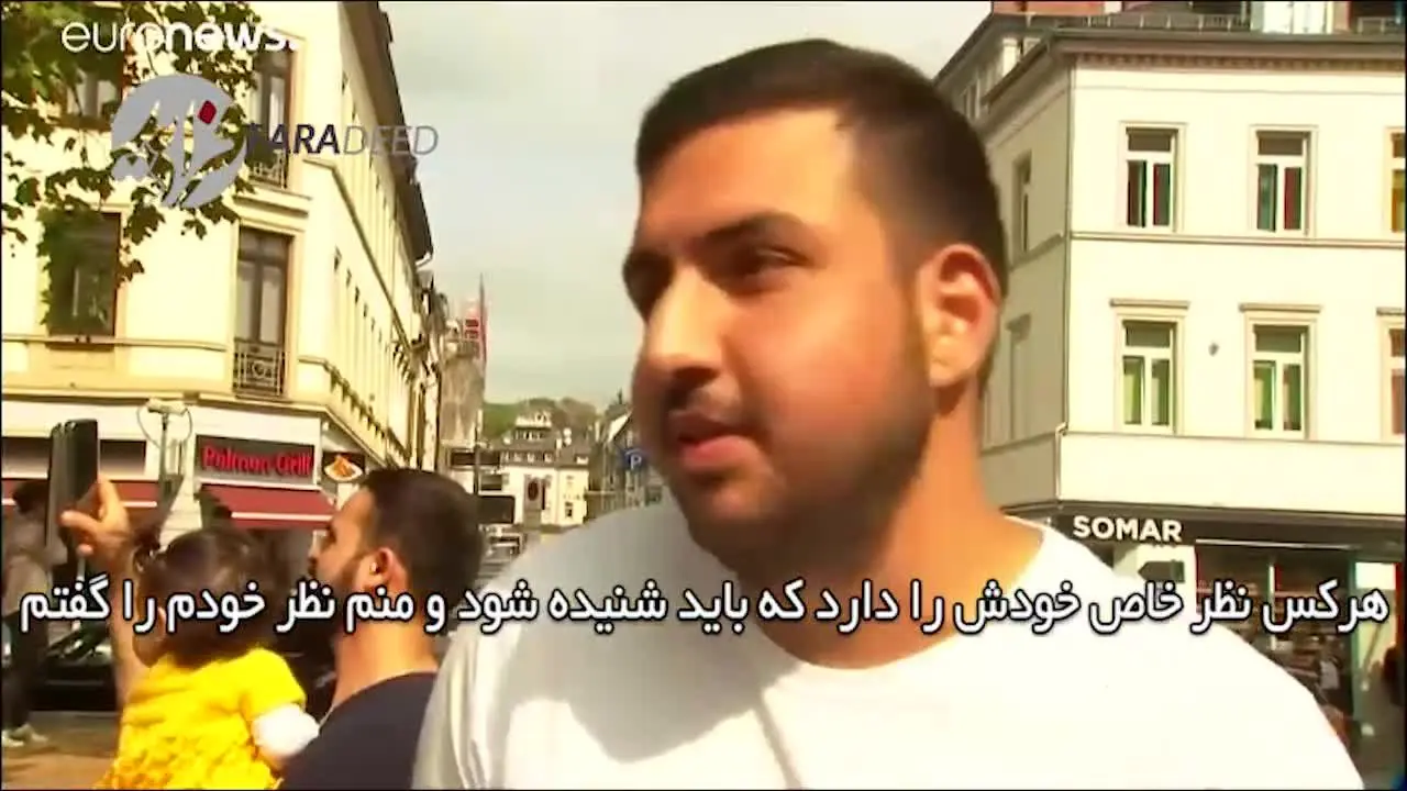 (ویدیو) جنجال مجسمه اردوغان در آلمان