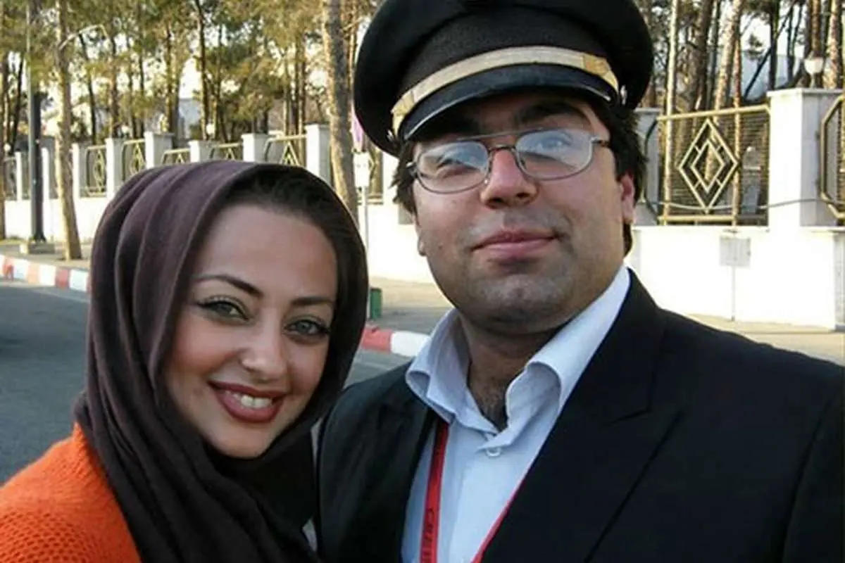 ازدواج نفیسه روشن با یک خلبان