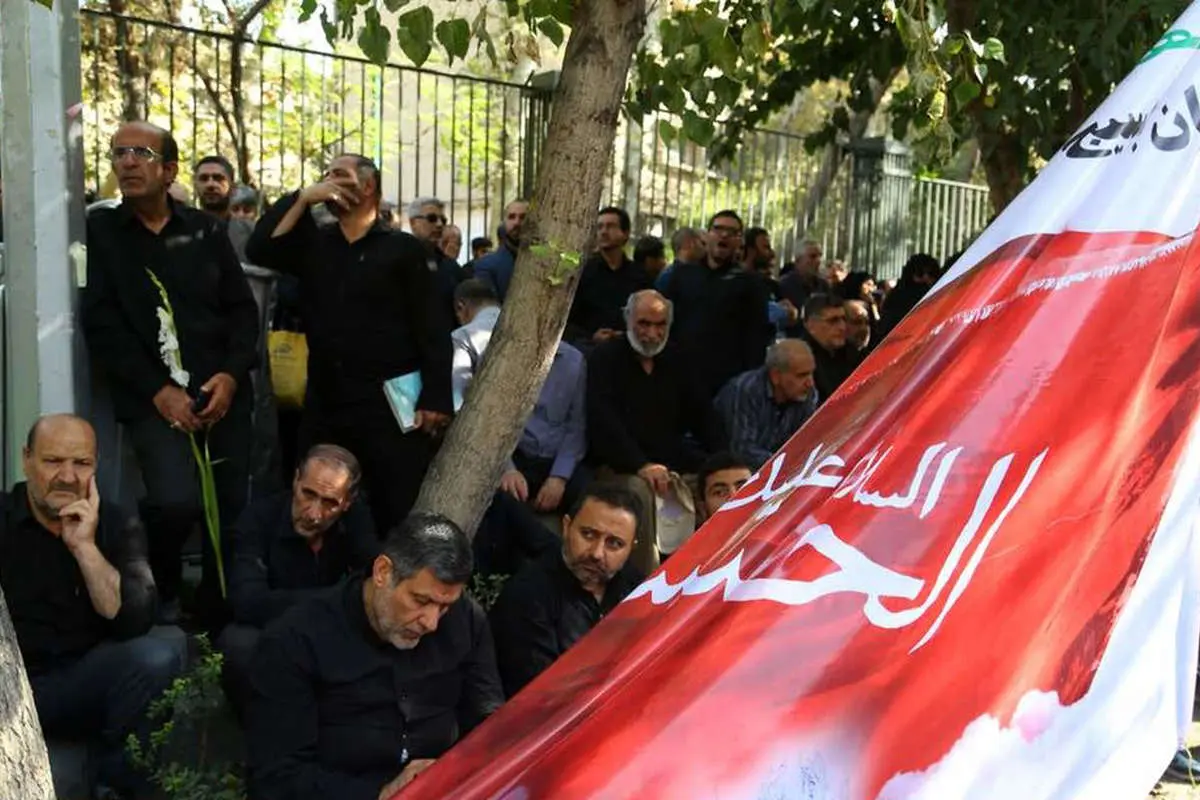 (تصاویر) مراسم تشییع پیکر ۱۳۵ شهید گمنام دفاع مقدس