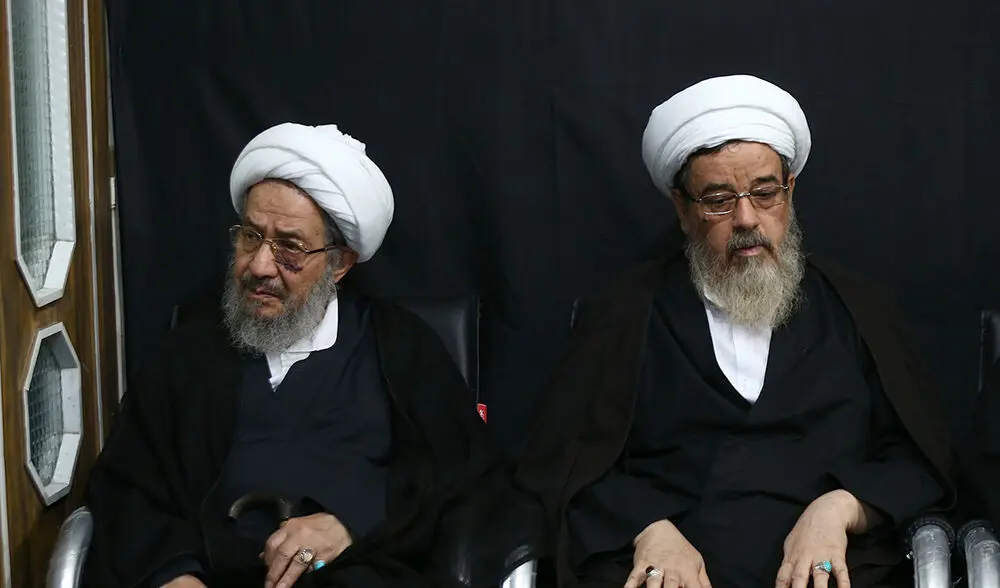 (تصاویر) عزاداری محرم در خانه پدری برداران لاریجانی