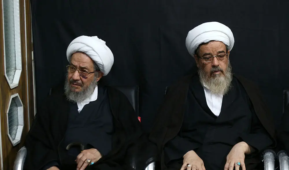 (تصاویر) عزاداری محرم در خانه پدری برداران لاریجانی