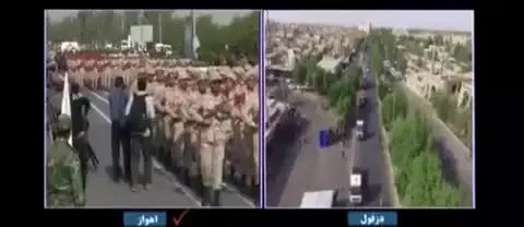 (ویدیو) لحظه آغاز حمله تروریستی در پخش زنده تلویزیون