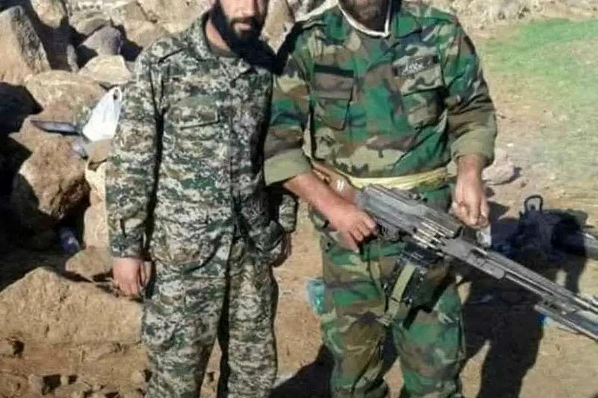 (تصویر) مدافع حرمی که در اهواز شهید شد