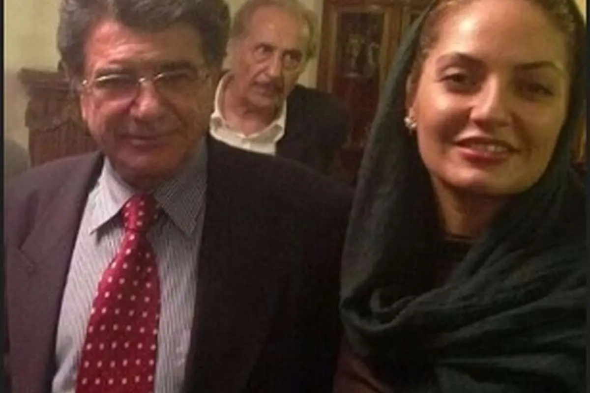 عکس یادگاری مهناز افشار با محمدرضا شجریان