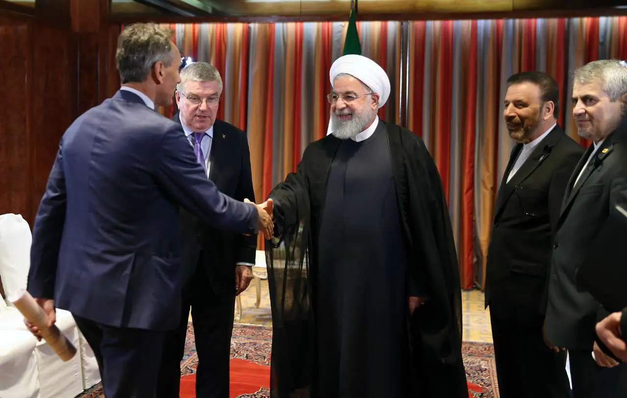 (تصاویر) دیدارهای روحانی در نیویورک از کریستین لاگارد تا اردوغان