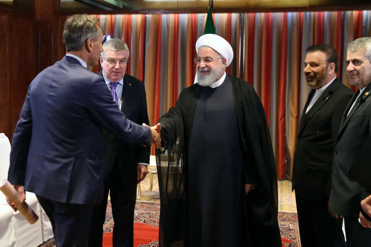 (تصاویر) دیدارهای روحانی در نیویورک از کریستین لاگارد تا اردوغان
