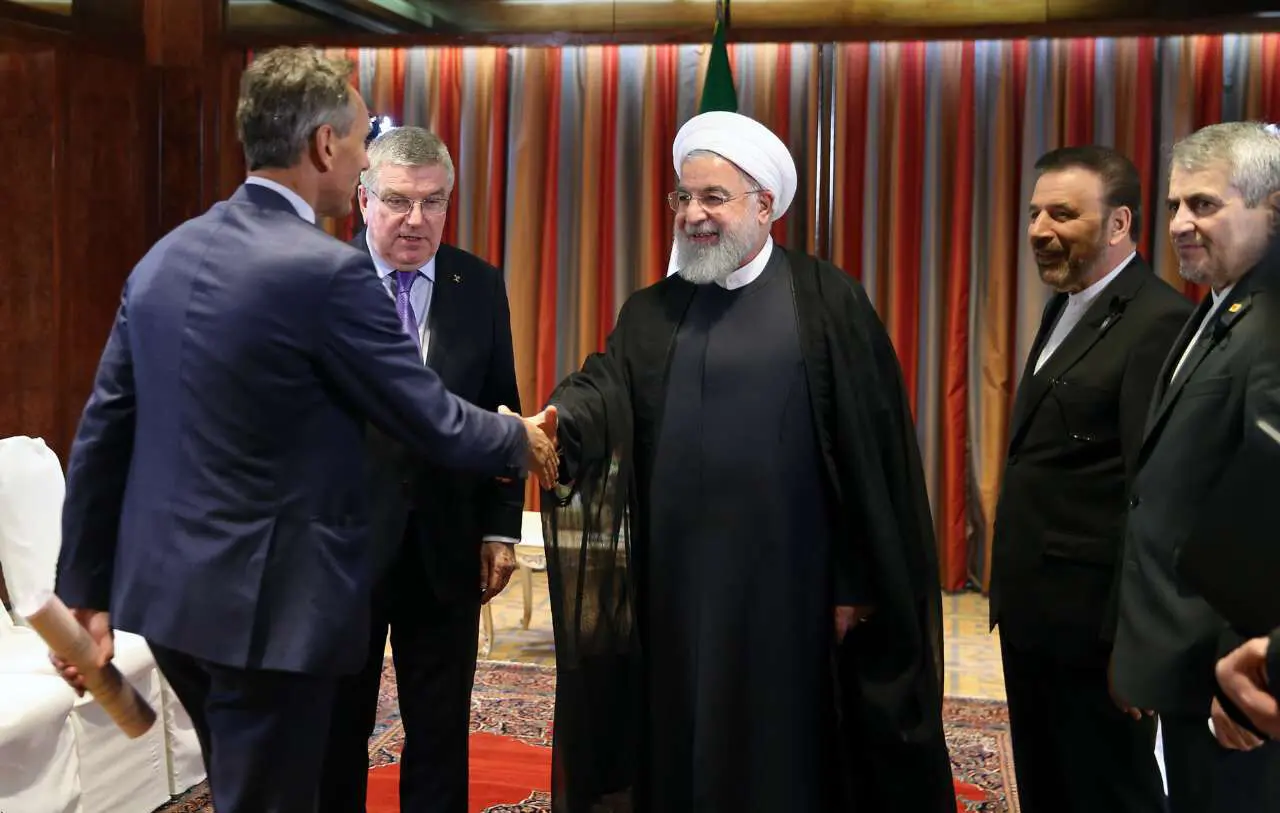 (تصاویر) دیدارهای روحانی در نیویورک از کریستین لاگارد تا اردوغان