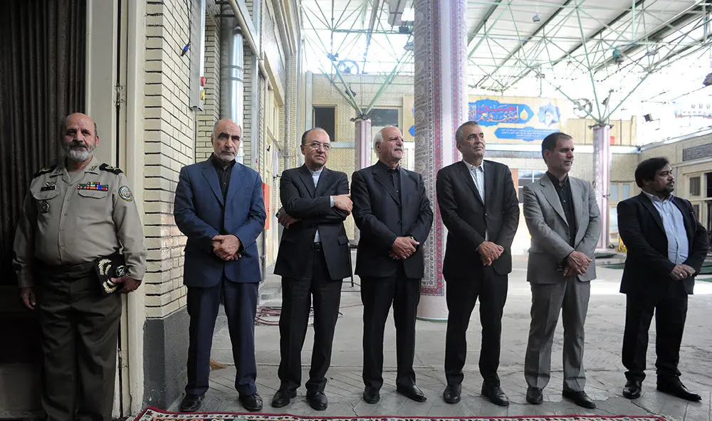 (تصاویر) بزرگداشت شهدای اهواز در مسجد ارک تهران
