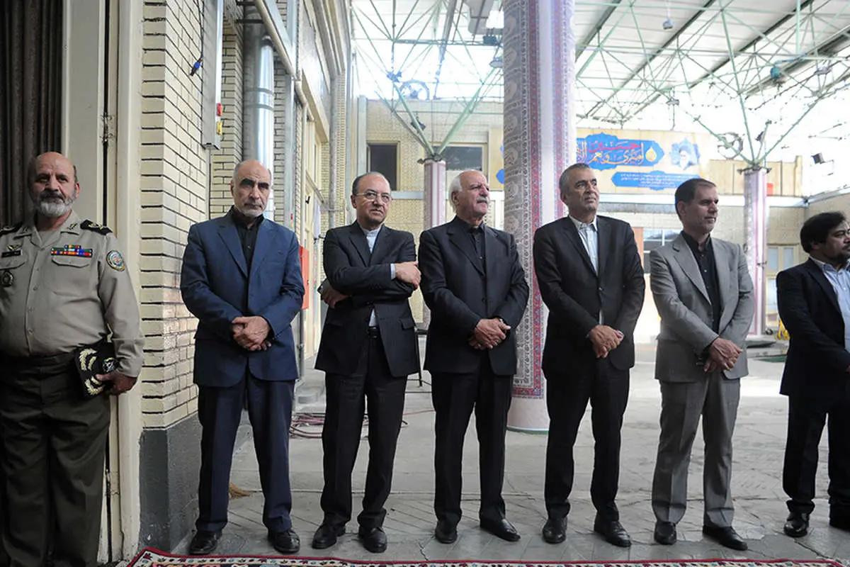 (تصاویر) بزرگداشت شهدای اهواز در مسجد ارک تهران