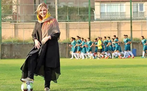 پشت پرده حضور سلبریتی‌ها در تمرین یک باشگاه فوتبال