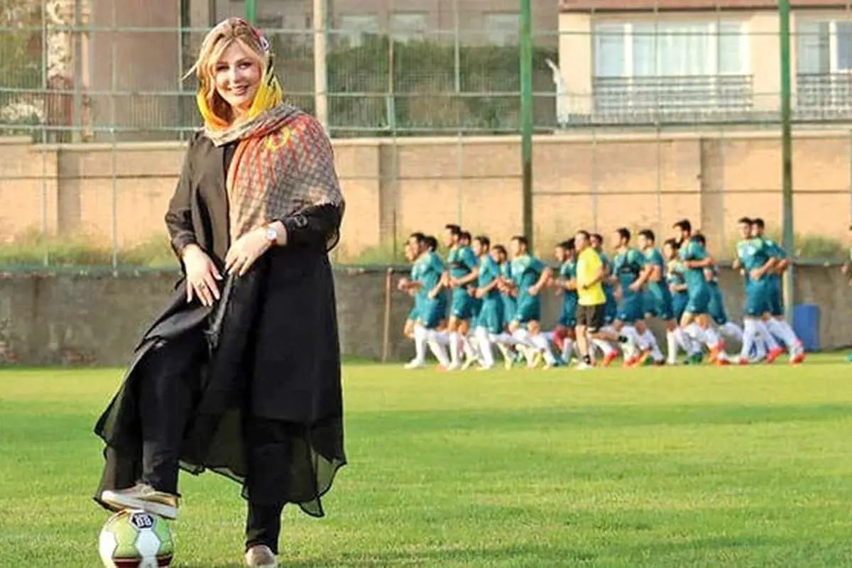 پشت پرده حضور سلبریتیها در تمرین یک باشگاه فوتبال