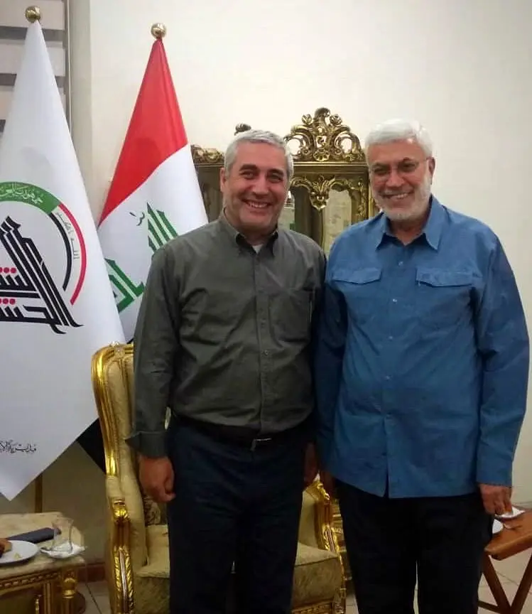 جزئیات دیدار حاتمی‌کیا با فرمانده حشد الشعبی عراق