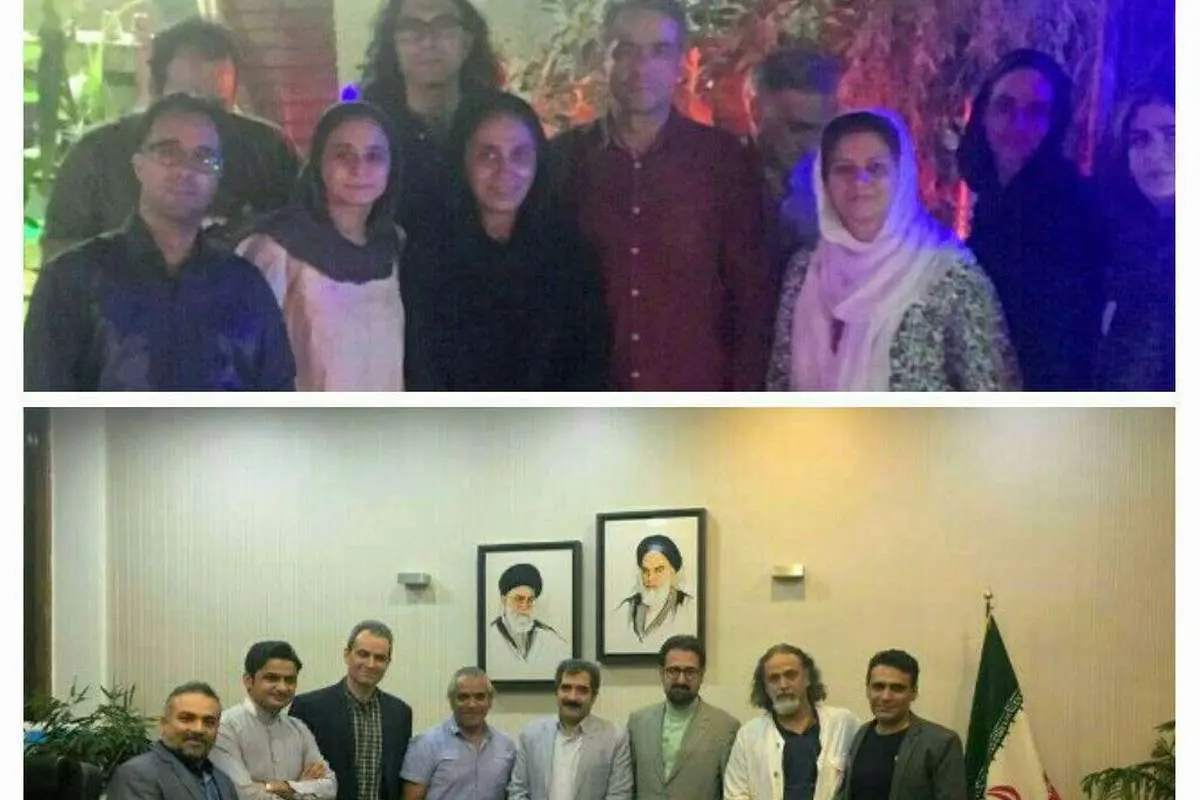 اولین عکسِ دو هنرمندِ بازداشتی پس از آزادی