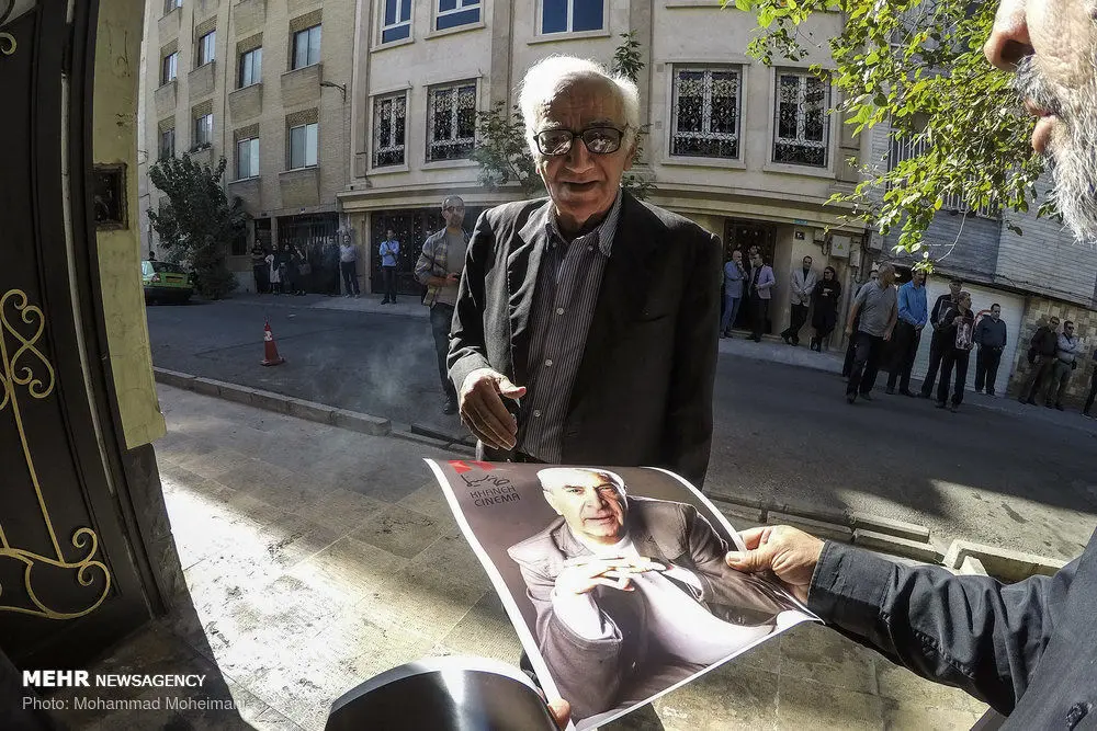 (تصاویر) مراسم تشییع مرحوم یدالله صمدی