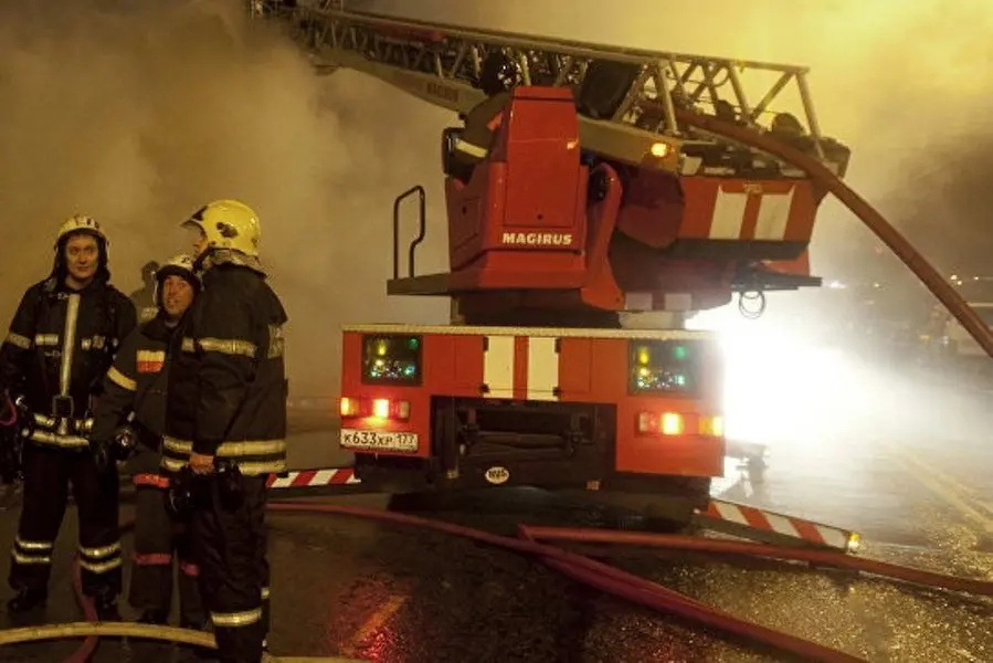 افراد ناشناس ۱۱ کامیون را در روسیه به آتش کشیدند