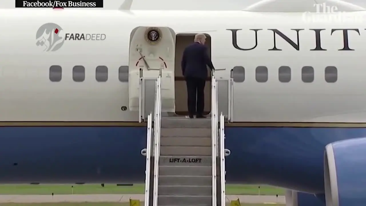 (ویدیو) "دستمال توالت" ترامپ سوژه شد