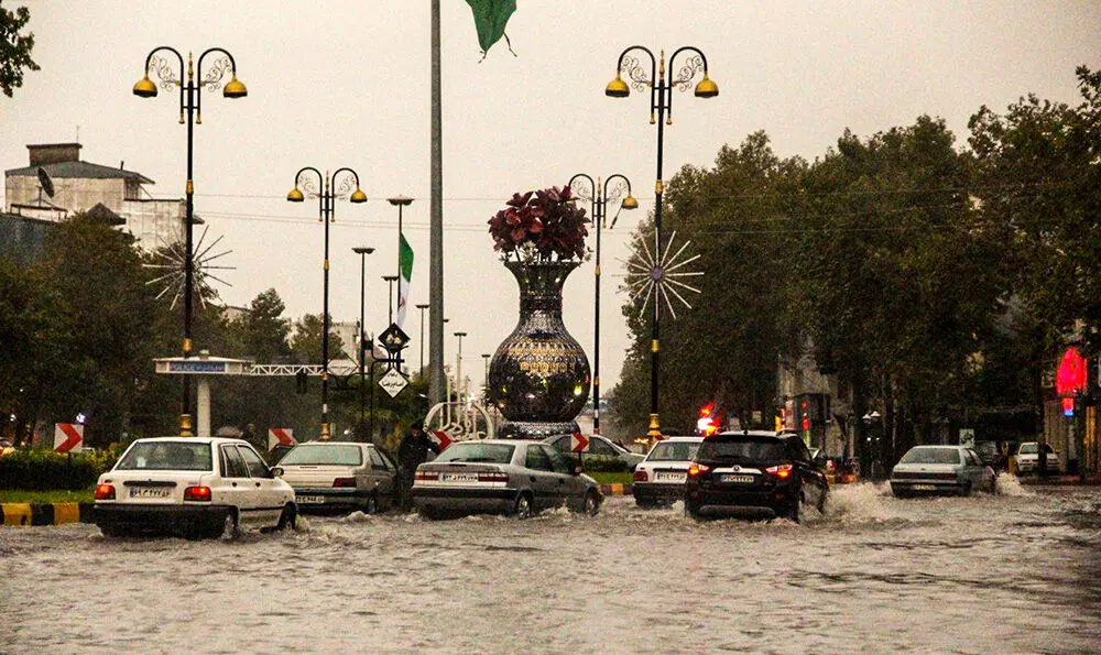 (تصاویر) خسارت باران سیل‌آسا در شمال ایران