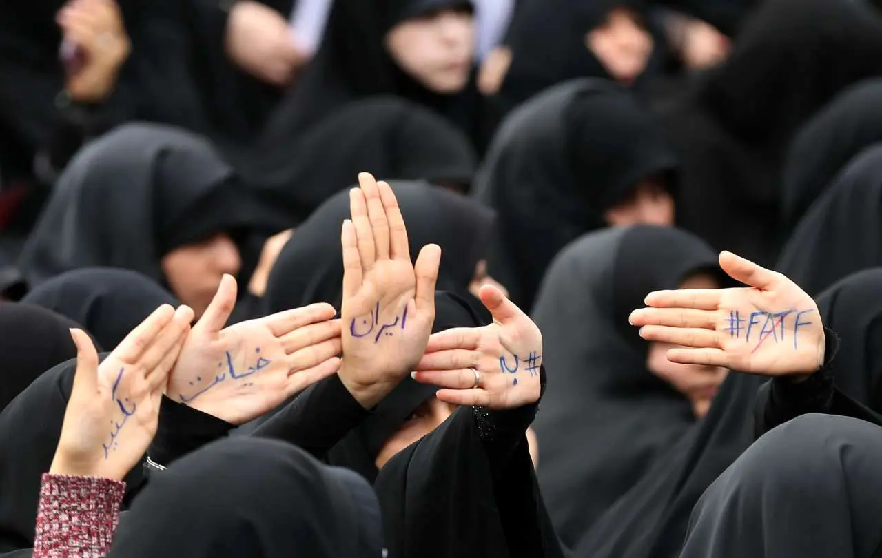 (تصاویر) تجمع زنان معترض به لایحه FATF در تهران