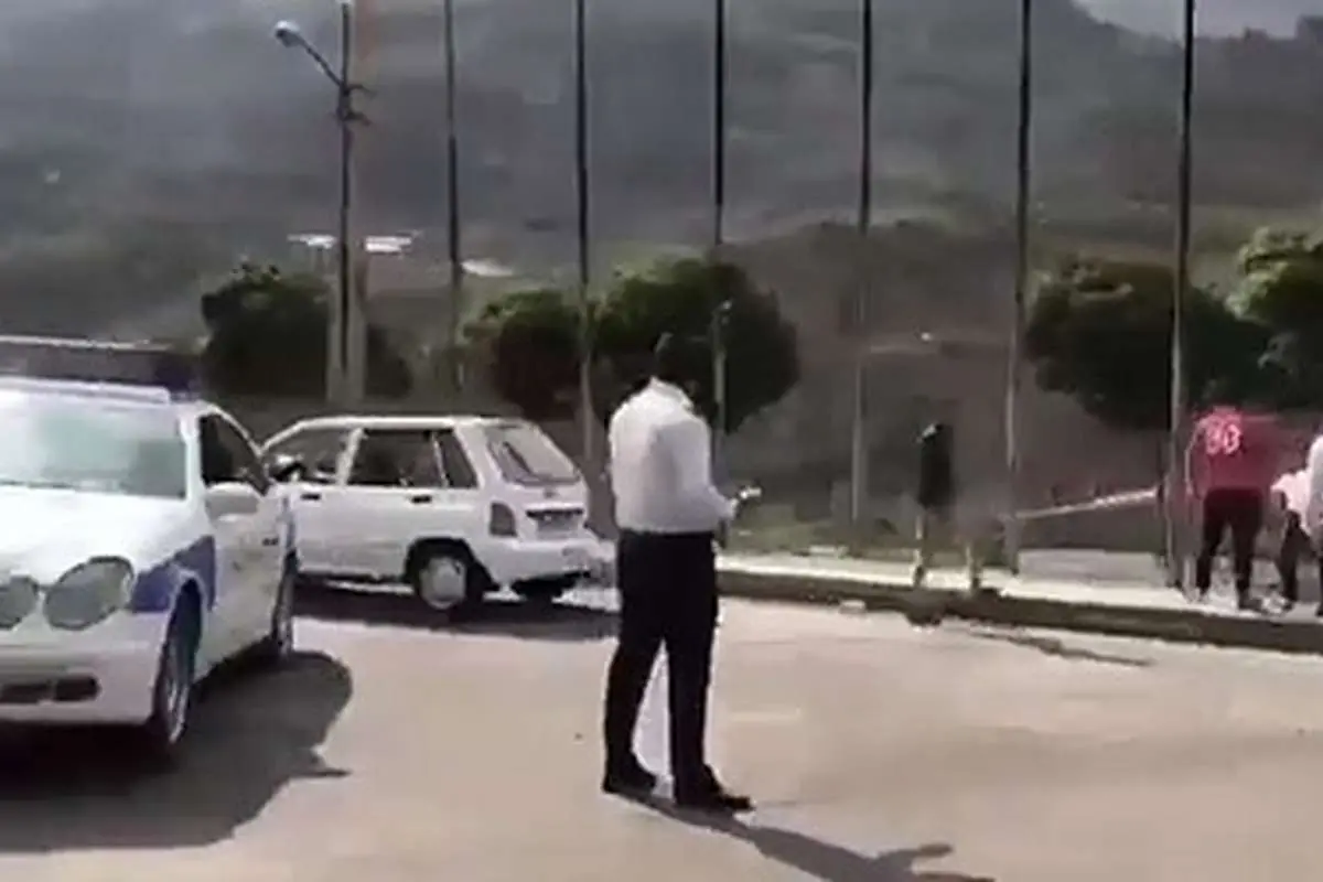 جنجال "بشین‌پاشو" دادن مامور ناجا در جاده چالوس!