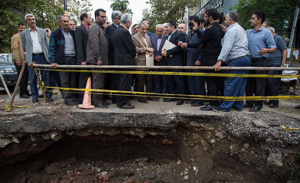 (تصاویر) بازدید نوبخت از مناطق سیل‌زده گیلان