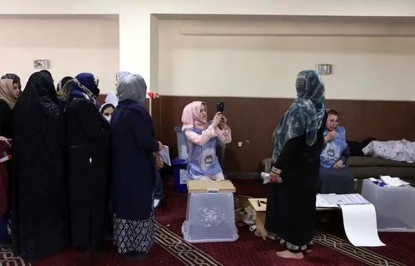 پایان انتخابات پارلمانی در افغانستان
