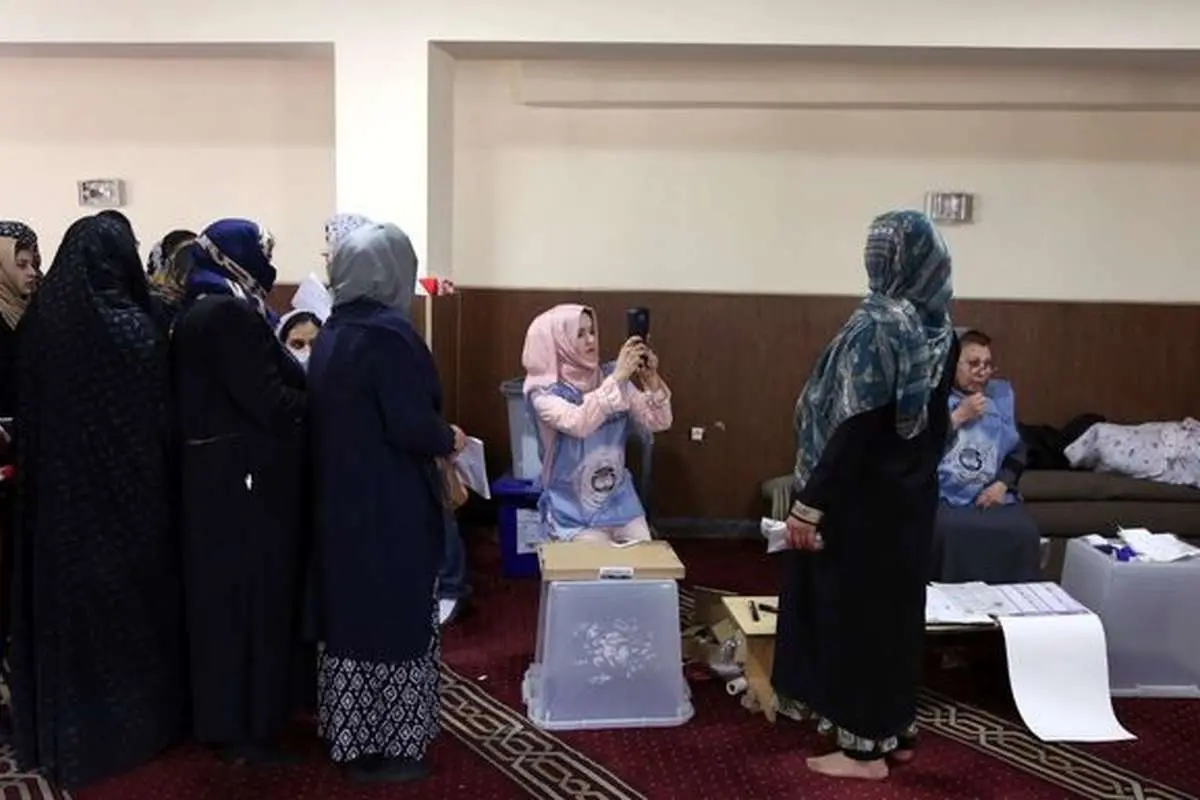 پایان انتخابات پارلمانی در افغانستان